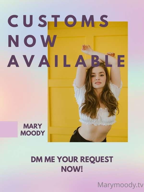 ✨CUSTOMS BY MARY MOODY✨
A lot of fans have been asking me to..
