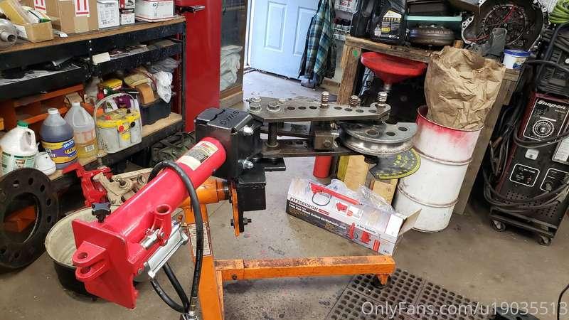 New addition to the shop. Tube bender