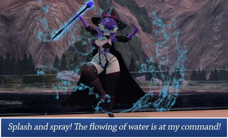 -NON-FUTA- Black Mage Training [WATER]