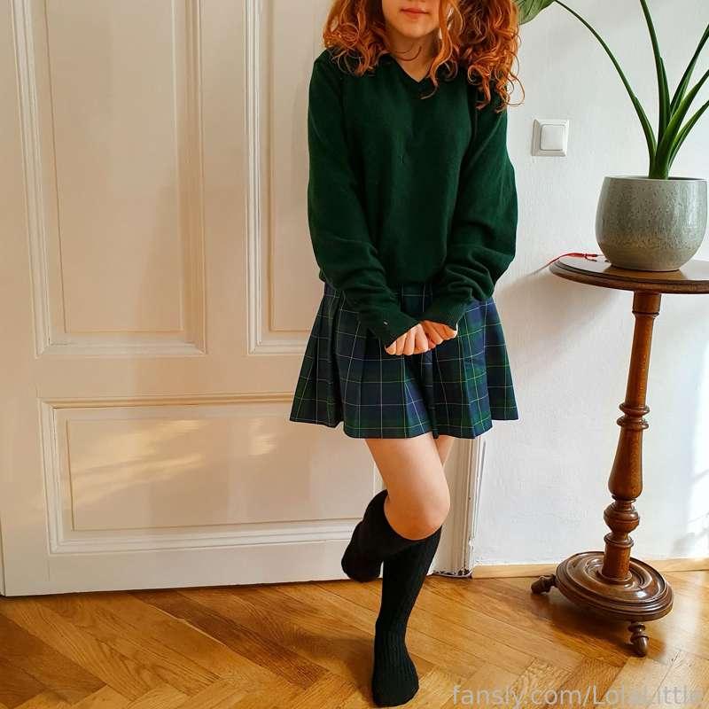Just me in a cute outfit for you &lt;3

#school #girl #schoolgirl #barelylegal #ddlg #lg #daughter #little #small #fyp