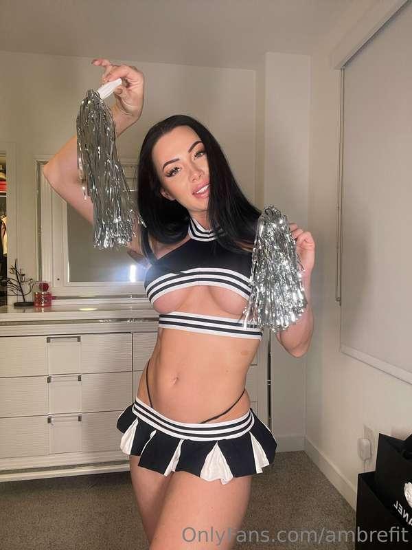 Let Me cheer you on 👀 naughty dirty talk just send in our DM..
