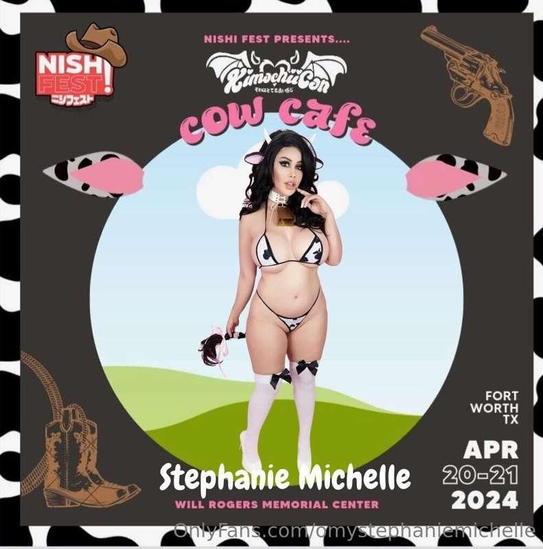 Hi! I’m going to be a maid at the cow cafe at nishifest in D..