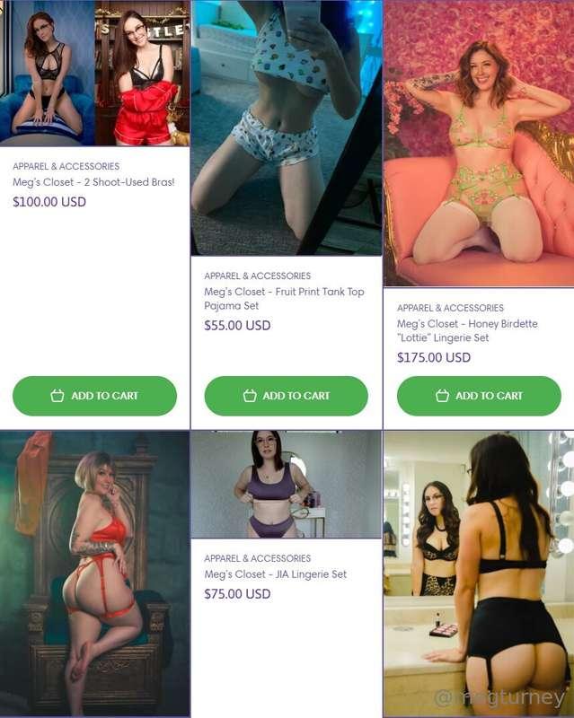 New batch of lingerie is up on my site for you guys to grab ..