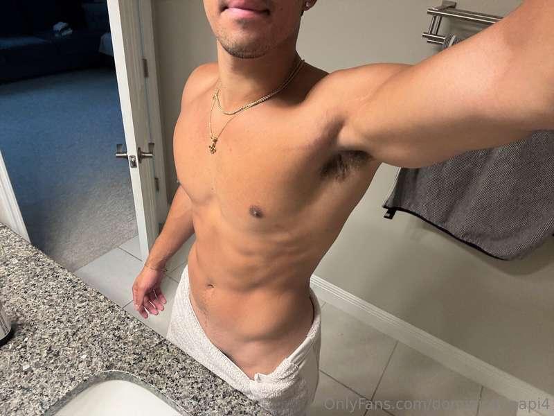 POV we’re roommates and you walk in on me in the bathroom…wh..