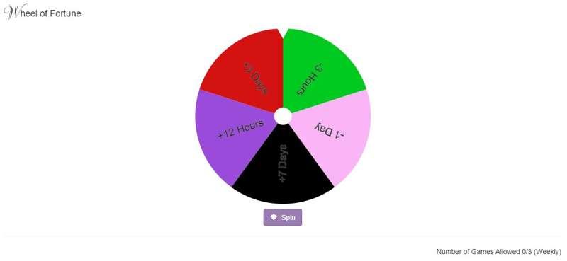 (っ◔◡◔)っ ♥ Wheel of Fortune ♥

On EmlaLock there are a few ga..