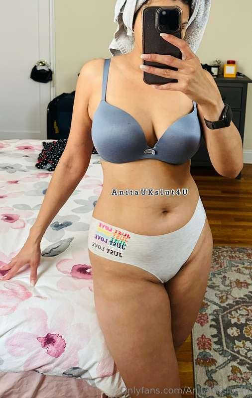 Quick pics after my morning shower..very comfy panties from ..