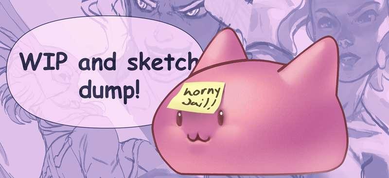 WIP dump (nude NSFW)
