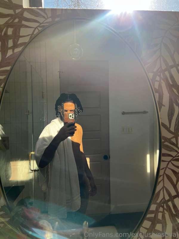 That shower felt good Af