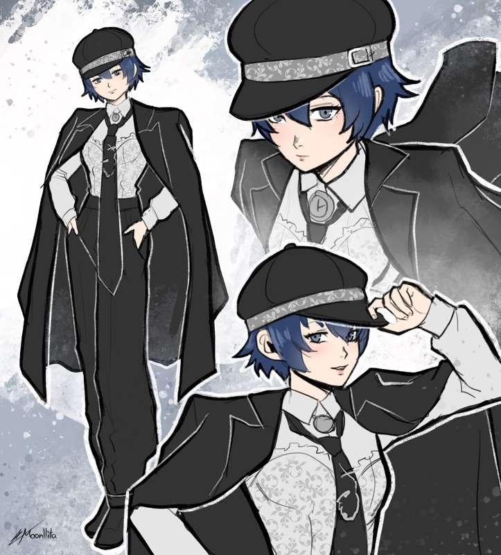 More Naoto clothing (doodle)