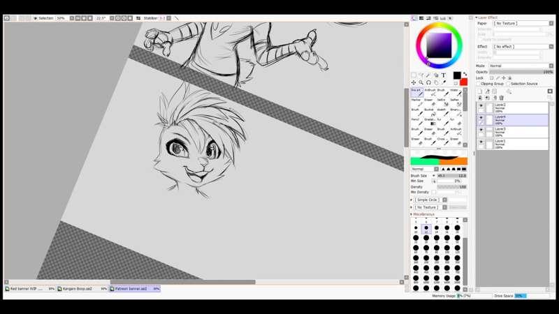 Patreon Banner (Sketch)