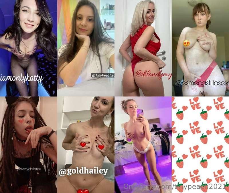 ⚠️🌙⚡️ @iamonlykatty 🌙⚡️⚠️
@TinyPeach2021
🔞 @blondymyra 🔞
✔️💜..