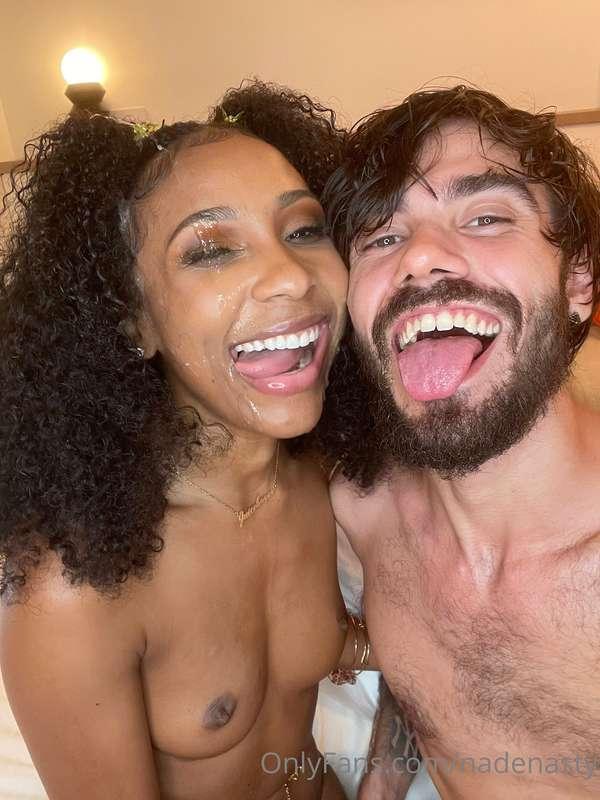 Covered this pretty face in a huge load of cum last night ca..