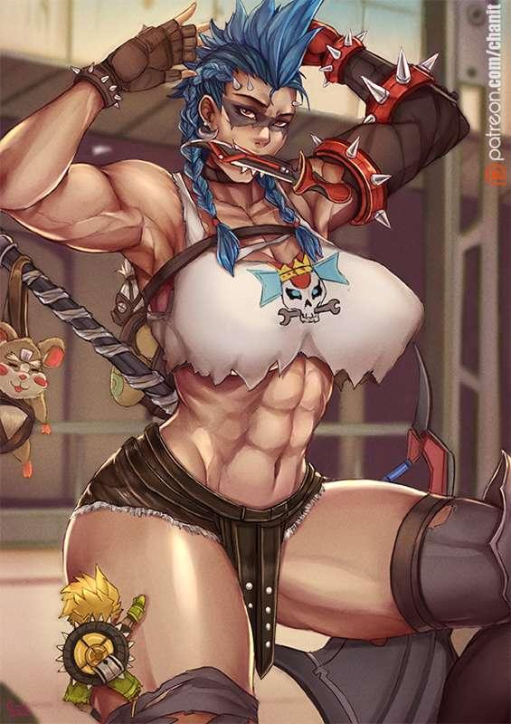 OVERWATCH WAIFU : Junker Queen [SFW]