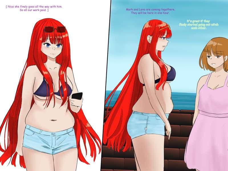 trying to get together my daughter and her childhood friend side story mother side 4