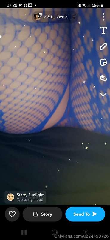 Wanna see these thighs open up to reveal my wet tight pussy?..