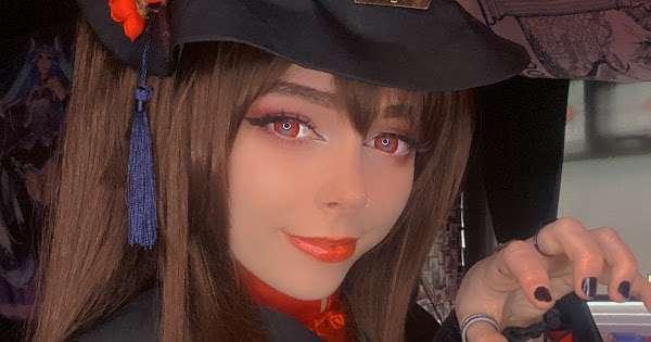 hu tao cosplay! 🥀🖤