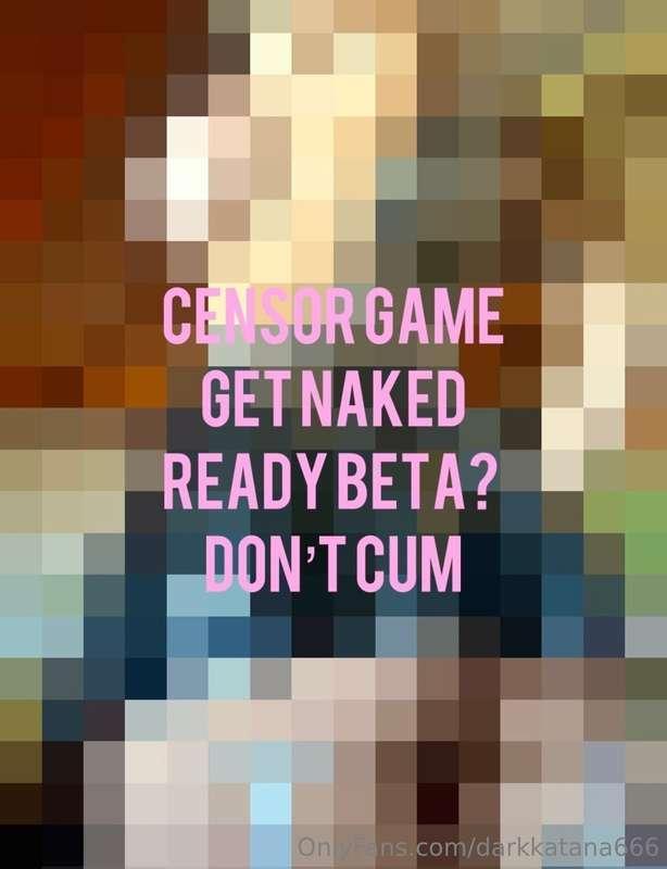 😳 NEW BETA CENSOR GAME! 😳 Ready to be a fucking loser? 😆 See..