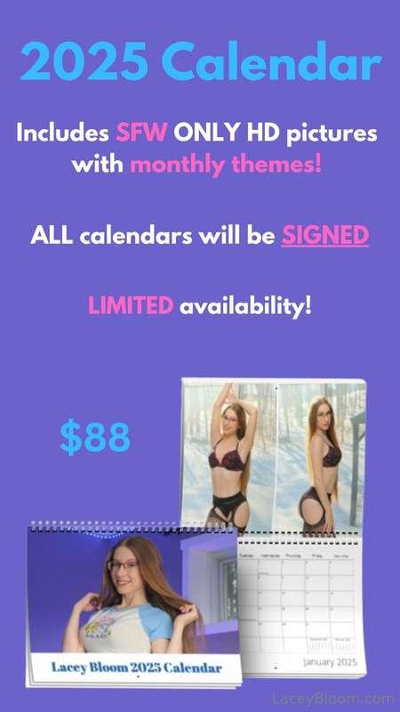 2025 Calendar AVAILABLE NOW! 🗓 Tip $88 to get yours!
