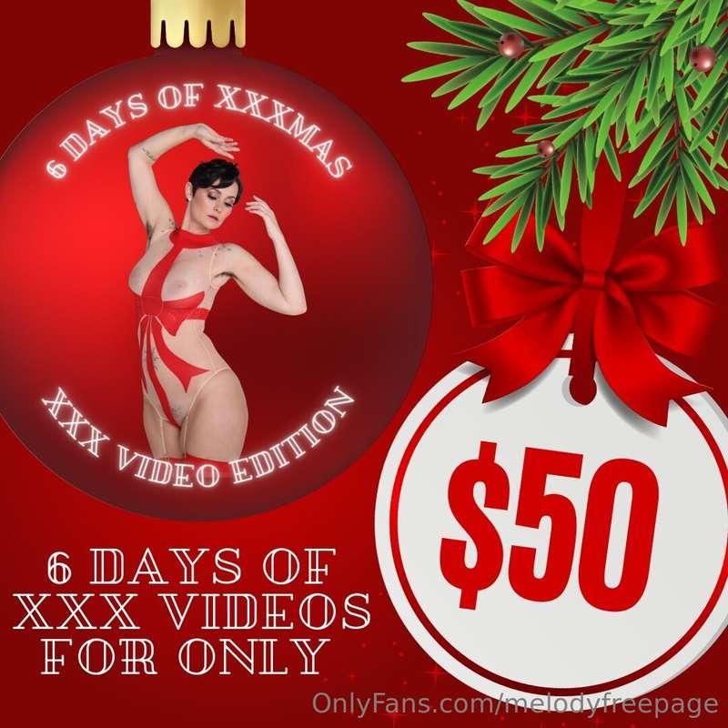 🎁The 6 Days of XXXMas!🎁A new naughty video every day leading..