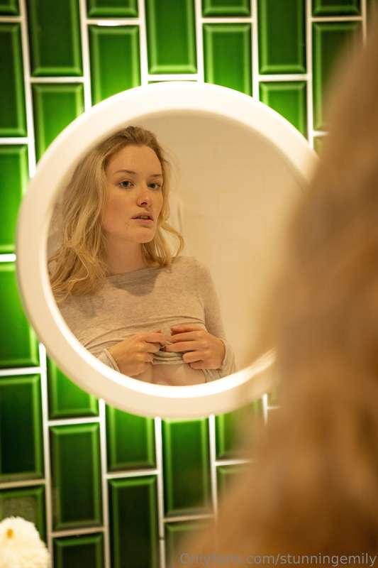 I swear I was just adjusting my shirt and then this happened..