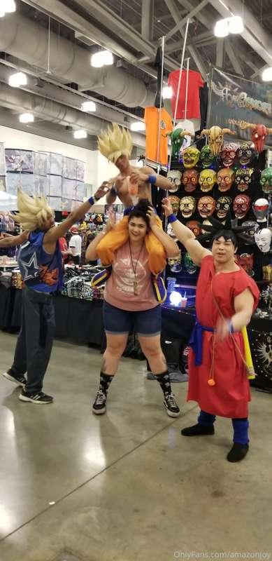 Where my DBZ Fans @? This was at Kameha Con in Dallas Texas...