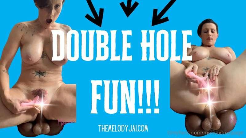 I know you've always wanted to fill my holes, but **both at ..