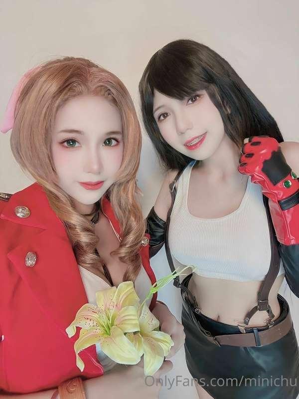 [ Aerith x Tifa ]
First collaboration with @lmusicl !!
You c..