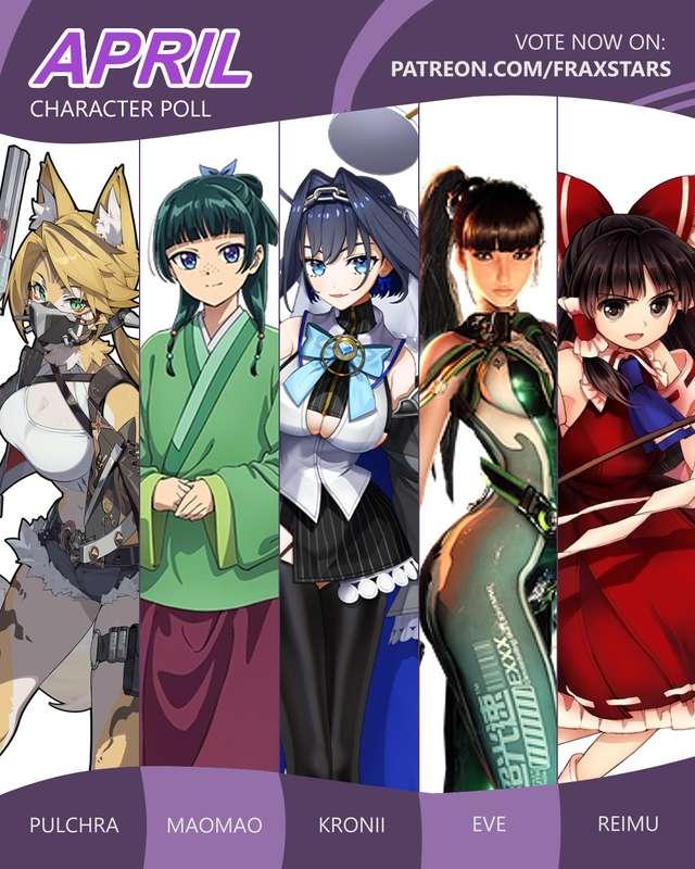 April Character Poll for members!