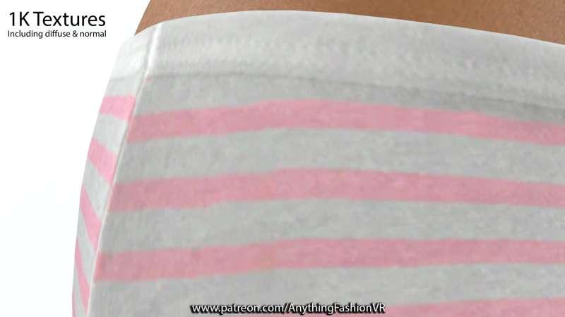 ( 1k Texture version ) panties 001 NO undress