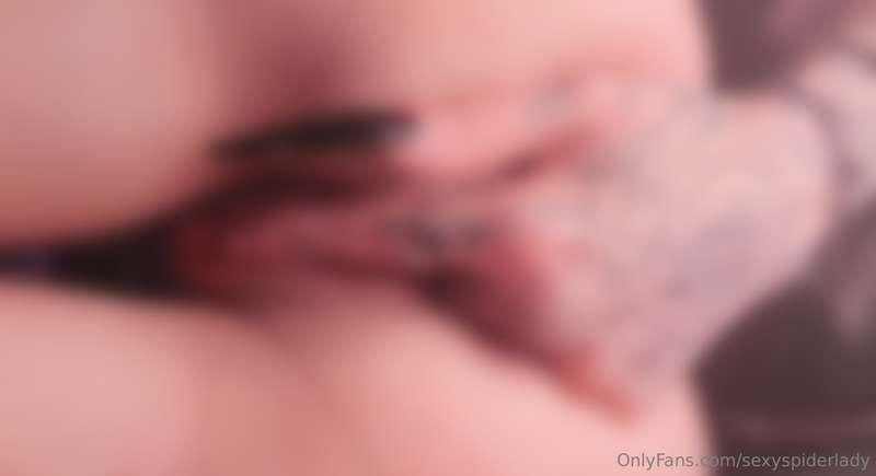 using the cum from after my orgasm to finger my butthole and..