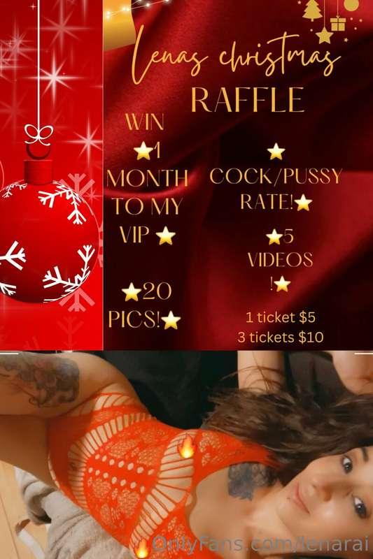 ❤️Raffle ends Sunday 15th January !! 
My Christmas raffle wi..