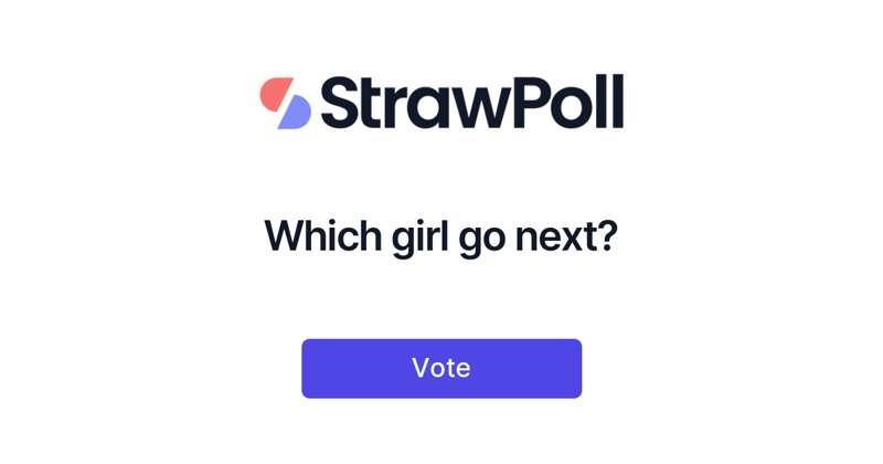 Who is next?