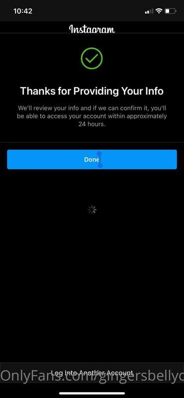 HOPFULLY I CAN GET MY BELLY ACCOUNT BACK IN 24 hrs!!