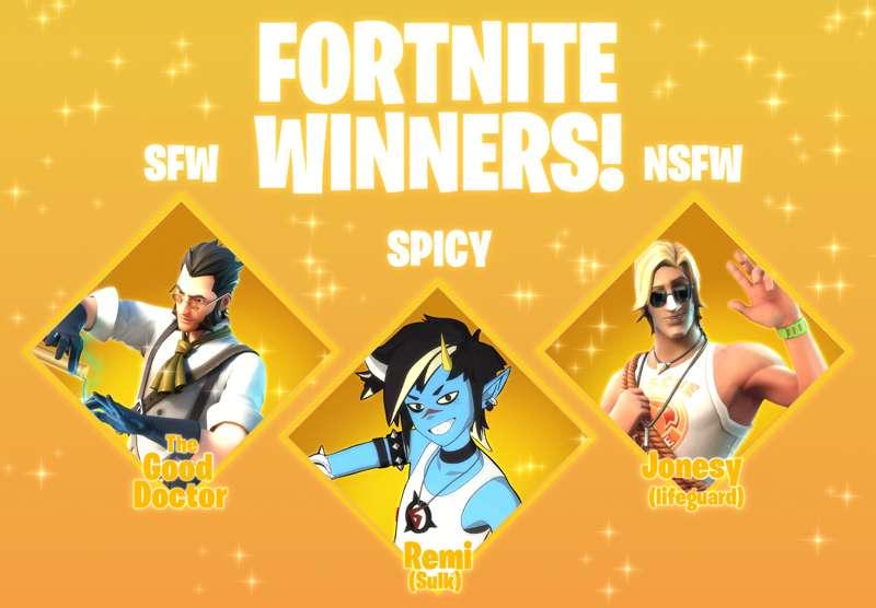 Fortnite Poll Winners!