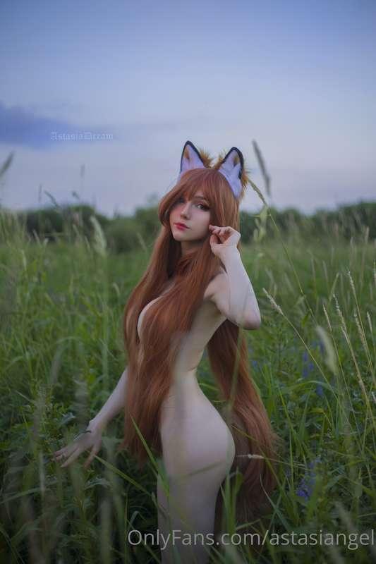 Wolf and 🥐🥨🥮 cosplay ❤️ Miss for HD ero photos? :3