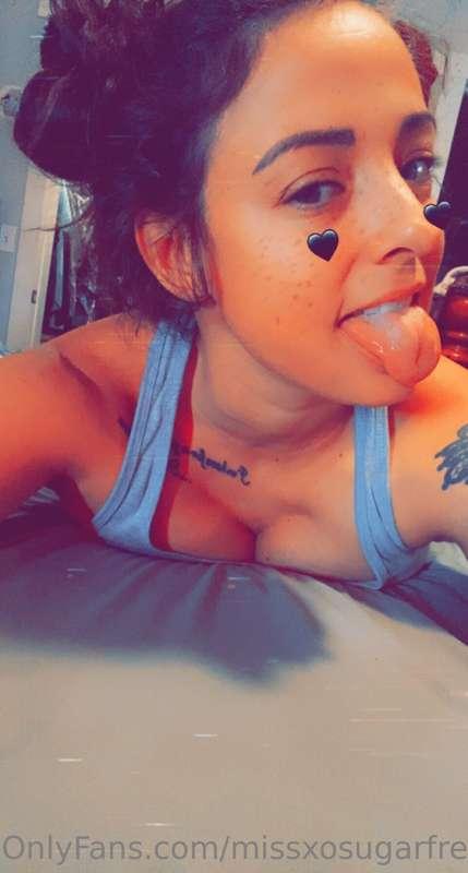 Put it on my tongue 😈