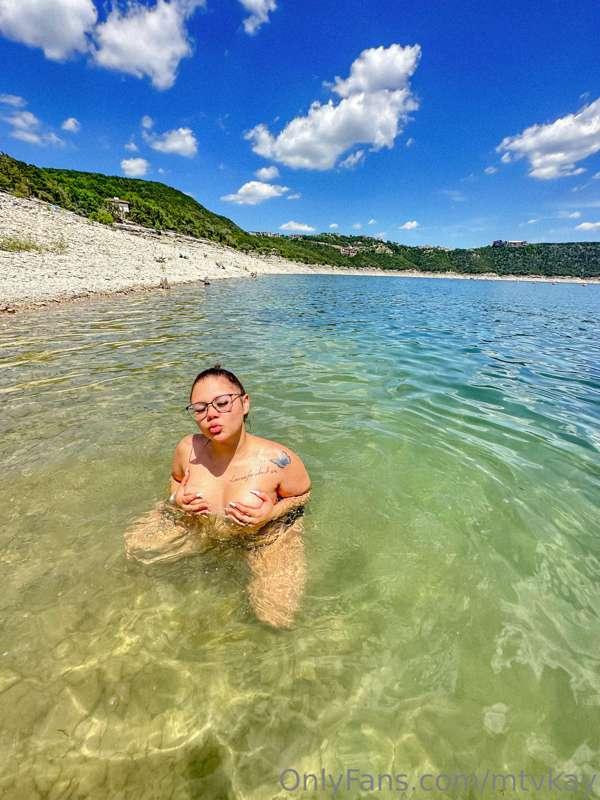 Guess what I did in this water ? I’m sending the 30min long ..