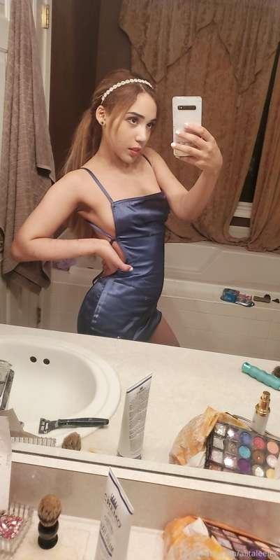 Dressing for an evening out...and undressing