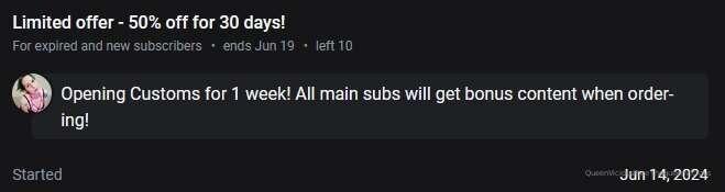Want bonus content when ordering your customs? Sub to my mai..