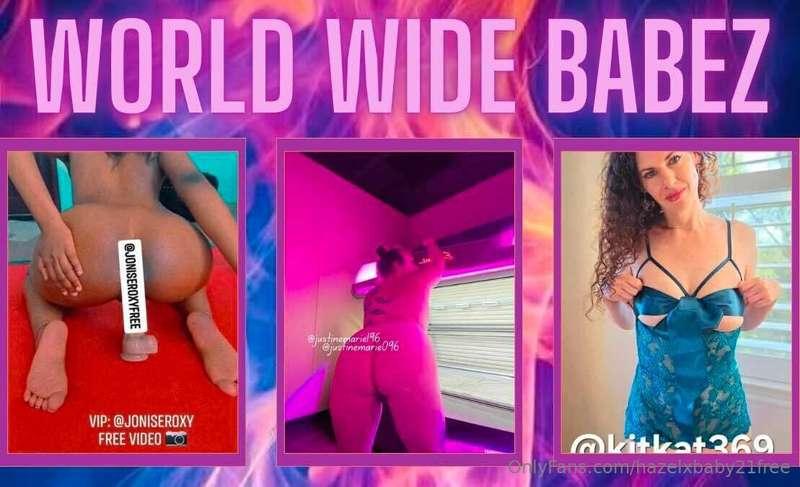 ITS HUMP DAY AND THESE HOT AND HORNY WORLD WIDE BABES ARE RE..