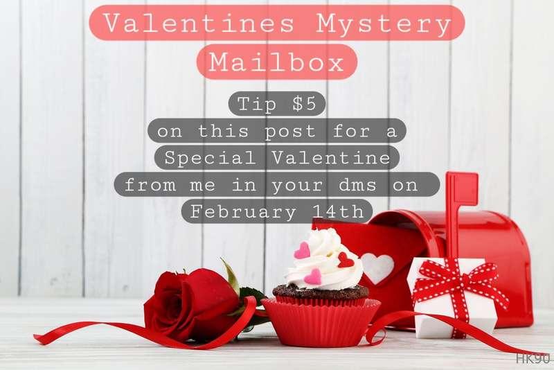 ❤️ Tip $5 here before Valentines Day 💗 to receive a Special ..