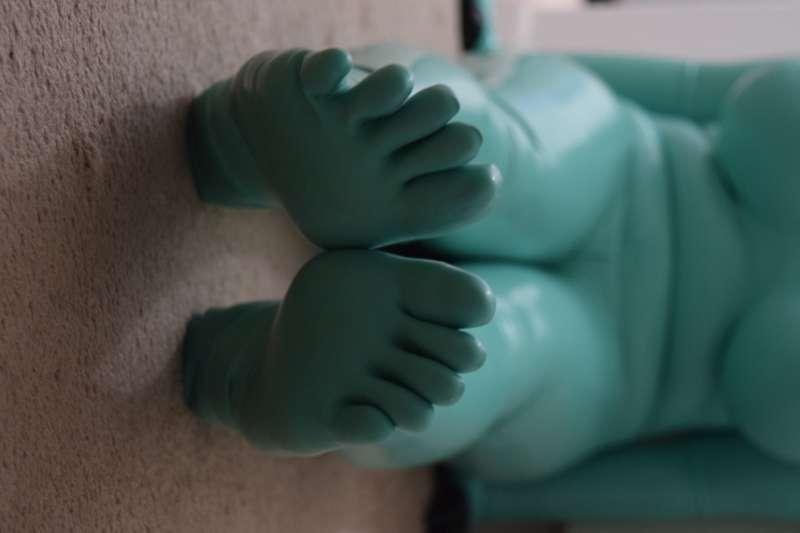061 - Teal Big Boob Suit (Part 6)
