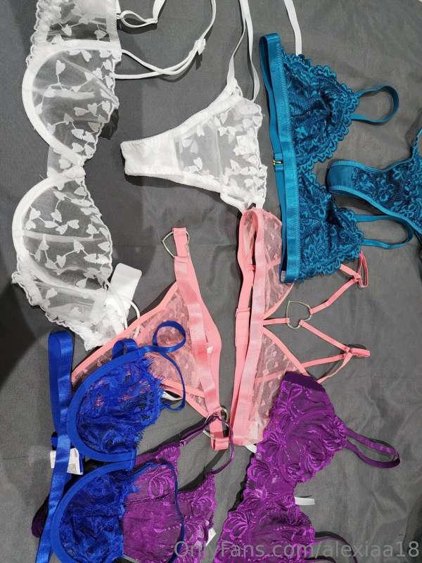 New lingerie has arrived 😍 Which one do you like?