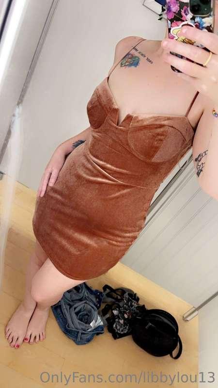 It didn’t come home with me, but I love how I felt in it 💋
