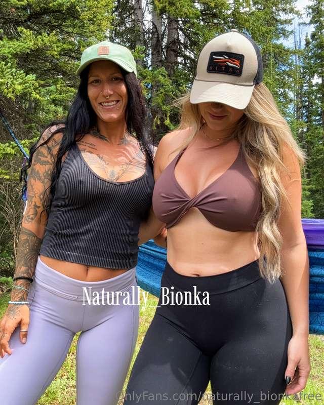 Went camping in the national forest with @midwestemma and we..