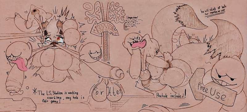 More boo balls (weirdness and unusual hole usage warnings!)