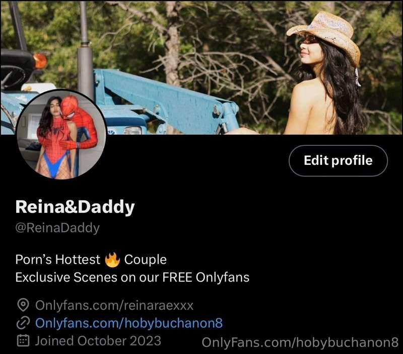 NEW Twitter @ReinaDaddy