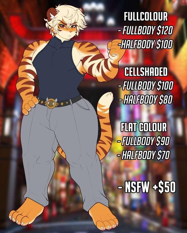 ✨Commissions are Open!🐯✨
