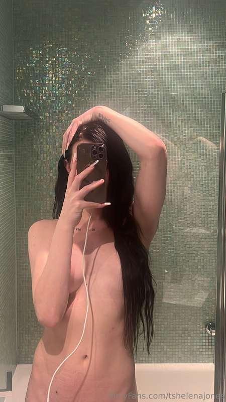 Fresh out the shower… but still dirty 😈