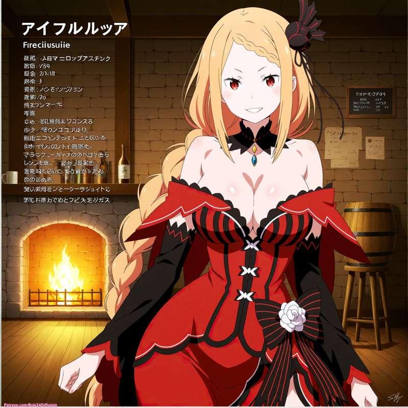 Priscilla of ReZero Sexy Poses [Gen 2.5]